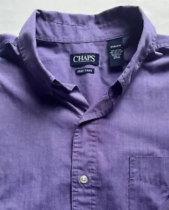 Chaps Dress Shirt Men's Size 2XB Long Sleeve Easy Care Big & Tall NICE! - Picture 1 of 4