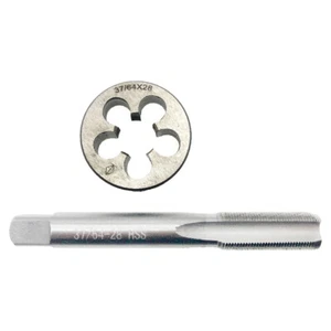 37/64 - 28(.578x28) Thread Tap and Die Set Right Hand 37/64-28 RH 37/64X28 USA - Picture 1 of 7