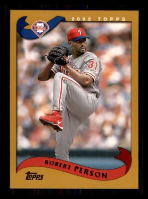 2002 Baseball Topps Robert Person Philadelphia Phillies #394 - Image 1 of 2