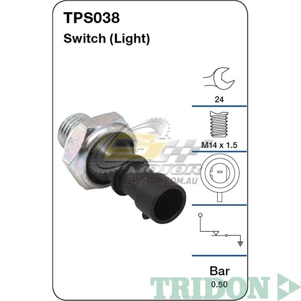 TRIDON OIL PRESSURE FOR Holden Frontera 03/99-01/04 2.2L(X22SE) DOHC 16V  - image 1 of 1