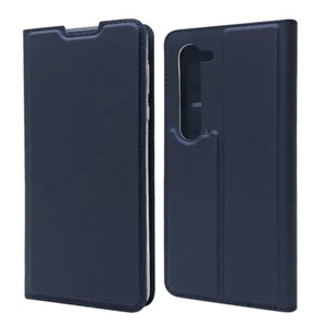 For Sharp Aquos R5G Magnetic Leather Flip Wallet Phone Case Protector Cover New - Picture 1 of 9