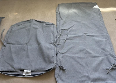 Funda chaise gris piedra CushionGuard Hampton Bay Laurel Oaks 100 % poliéster Foto 1 de 4