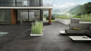 Terrassenplatten GEPADI 60x120 Nexos Anthrazit Matt Feinsteinzeug Rekt. - Bild 1 von 8