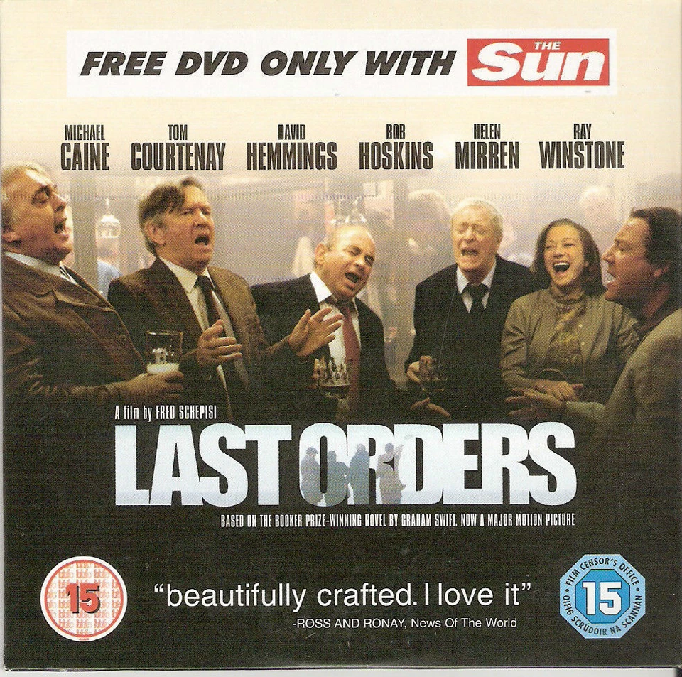 LAST ORDERS -- SUN PROMO DVD - Image 1 of 1