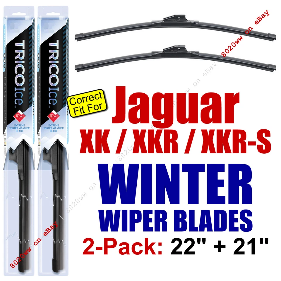 Limpiaparabrisas de invierno 2pk Super Premium Fit 2007-2015 Jaguar XK XKR XKR-S 35220/210 Foto 1 de 1