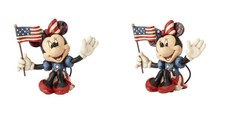 Jim Shore Disney Traditions by Enesco Mini Patriotic Minnie