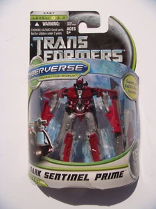 2011 MOSC TRANSFORMERS DARK OF THE MOON CYBERVERSE COMMANDER DARK SENTINEL PRIME - Picture 1 of 2