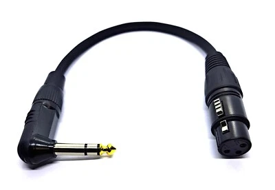 KABELBETRIEB Cavo Microfono Jack Stereo - XLR Femmina vers. Lunghezze