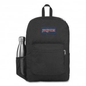 Jansport Cross Town Backpack - Black - FREE SHIPPING!! - Picture 1 of 1