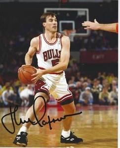 JOHN PAXSON Signed 8.5 x 11 Photo Signed REPRINT Basketball CHICAGO BULLS - Picture 1 of 1