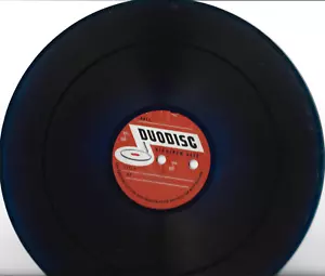 ANCIEN VINYLE ENREGISTRER DUODISC 78tr 26 CM CHANSON WESTERN EN FRANÇAIS - Imagen 1 de 1
