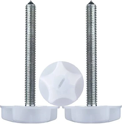 M8 HEADBOARD BOLTS SCREWS WITH FIXED WASHERS FIXINGS FOR DIVAN BED 50mm - 90mm - Image 1 of 4