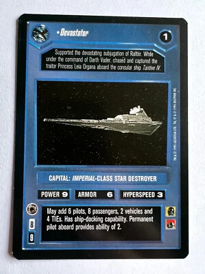 Star Wars CCG Devastator Decipher Premiere Limited Edition - Image 1 of 2