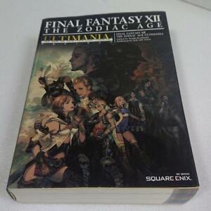 Final Fantasy XII The Zodiac Age Ultimania Japan Game Guide Book