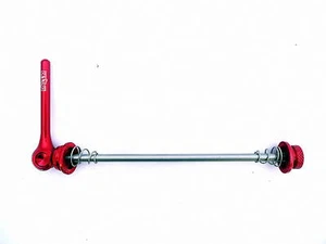 Pincho QR MT ZOOM TI ROJO MTB TRASERO liberación rápida 24 g titanio ligero + aleación - Imagen 1 de 2