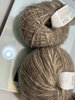 Trendsetter DUNE Hilo Mohair, Acrílico, Mezcla Nylon 76gr. Juego de 2 colores 124 Foto 1 de 4