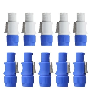 Conector Powercon macho de 3 pines de 10 piezas 20A 250V conector de entrada de CA para Light9861 - Imagen 1 de 10