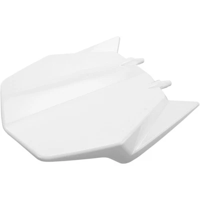 Placa de número frontal de plástico UFO - blanca para Husqvarna HU03343-041 Foto 1 de 3