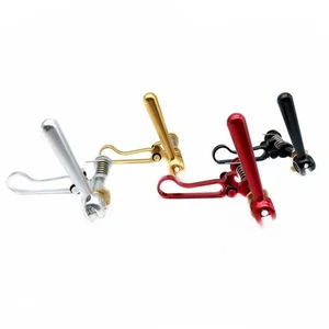 Bicycle Quick Release QR Seatpost Clamp Lever Titanium for Brompton folding bike - Bild 1 von 22