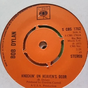 Bob Dylan - Knockin' On Heaven's Door - CBS Records - 7" Vinyl Single - 1973 - Picture 1 of 2