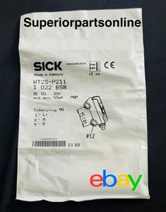 *NEW* Sick WT2S-P211 Photoelectric Proximity Sensor Sick 1022658 - Picture 1 of 13