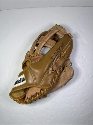 Guante de béisbol vintage Franklin autógrafo modelo 4137 10,5" RHT serie juvenil guante Foto 1 de 4