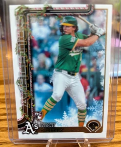 Nick Kurtz 2025 Topps Holiday Rookie #H40 Athletics - Picture 1 of 2