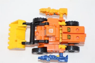 Transformers G1 Vintage Targetmasters Scoop Completo con Trazador y Perforador Foto 1 de 4