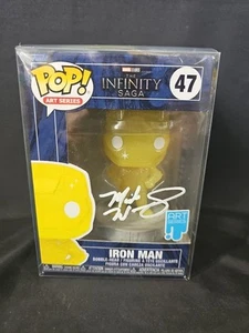 Iron Man Infinity Saga Mick Wingert Autographed Funko Pop #47 Beckett COA - C - Picture 1 of 9