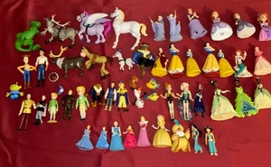 Assorted Lot Of 53 Disney Characters Figures Toys - Picture 1 of 24