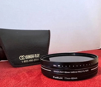 Singh-Ray 82 毫米 Vari-N-Trio 过滤器 非常罕见 找到 — 第 1/4 张图片