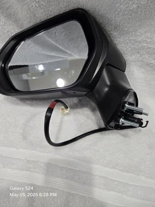 DRIVER SIDE OUTSIDE MIRROR FOR TOYOTA CAMRY,(BLACK)(NOT HEATED), 2018-2022 - Bild 1 von 12