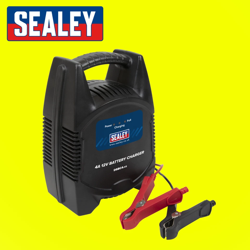 Sealey Battery Charger 12v 4a 230v