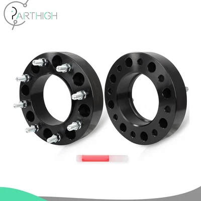 Espaciadores de rueda centrados en el cubo (2) 2" de grosor para Ford F-350 Super Duty DRW solo 8x200 Foto 1 de 4