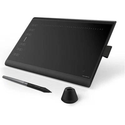 HUION Inspiroy H1060P Grafiktablett mit 10 x 6,25 Zoll Arbeitsfläche, - Bild 1 von 4