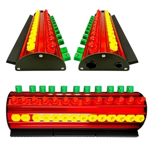 Professional Garage Organizers 77 Piece Plastic Socket Rack High Strength Tool - Picture 1 of 8