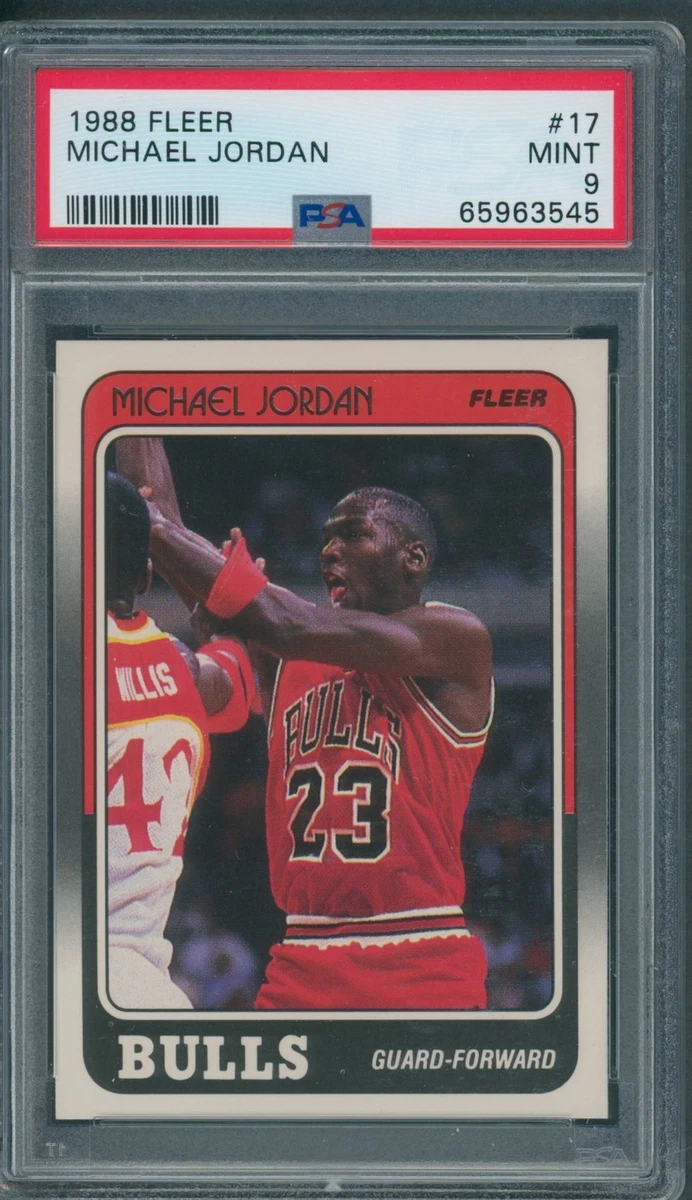 Fleer Michael Jordan Grade 9 Basketball Trading Cards