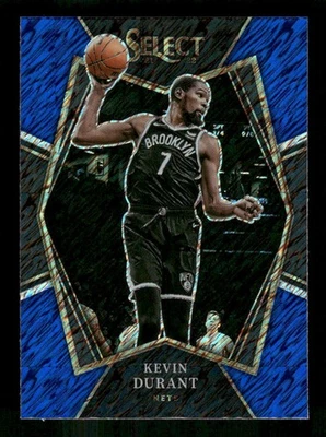Kevin Durant 2021-22 Panini Select Blue Shimmer Prizms #135 Brooklyn Nets - Image 1 of 2