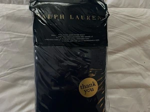 Ralph Lauren Organic Cotton KING NAVY Extra Deep Fitted Sheet - Picture 1 of 1