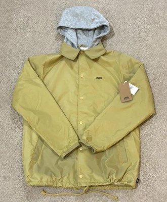Nueva Chaqueta Vans Para Hombre Amarilla Riley Coaches Talla S Foto 1 de 4