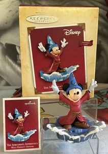 2004 Hallmark Ornament Disney's The Sorcerer's Apprentice Mickey Magic Brand New - Picture 1 of 11
