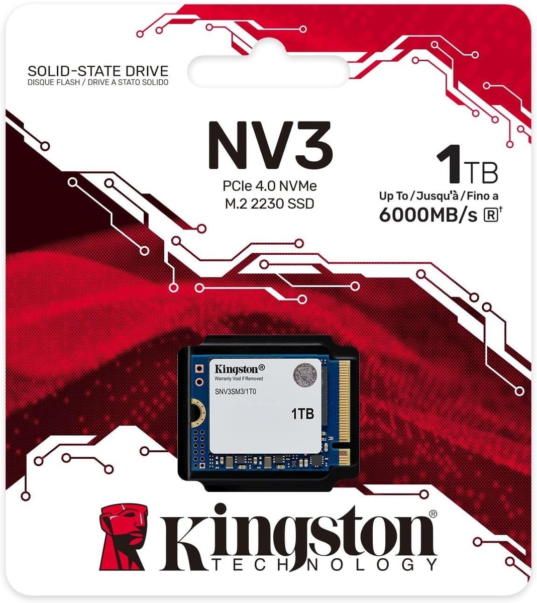 PCパーツ Kingston SSD 1TB PCIE NVME Amazon | キングストンテクノロジー Kingston SSD NV2 1TB PCIe