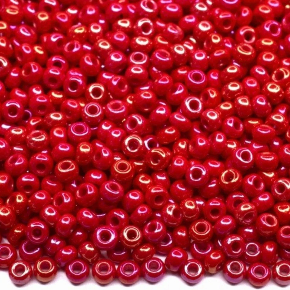 10/0 94190 Preciosa Tschechische kleine Glasperlen Rocailles 2,3 mm. Blickdic... - Bild 1 von 1