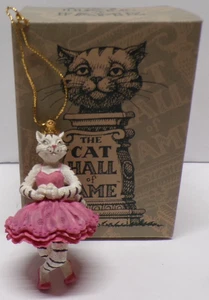ERTL Cat Hall Of Fame Ornament 1998 The Nutcatter Ballet Sugar Plum Furry - Picture 1 of 11