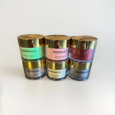 Doonails Dipping Powder Set 6er Set inklusive Probetip - Bild 1 von 4