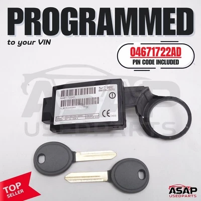 🐔 INMOVILIZADOR PLUG & PLAY PROGRAMADO VIN DODGE NEON 2001-2005 04671722AD 🐔 Foto 1 de 4