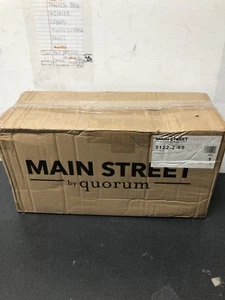 Quorum 5122-2-65 Rossington 2-Light Vanity with Satin Opal Shade - Satin Nickel - Picture 1 of 2