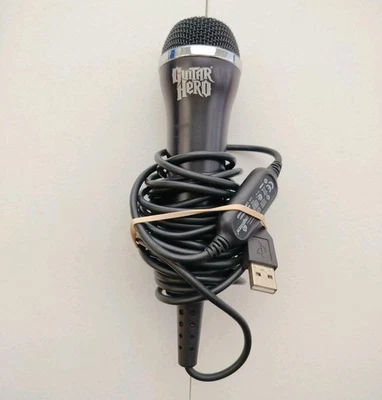 Guitar Hero USB Microphone 881-000041 Wii/PS2/PS3/XBOX360 Logitech Redoctane - Image 1 of 3