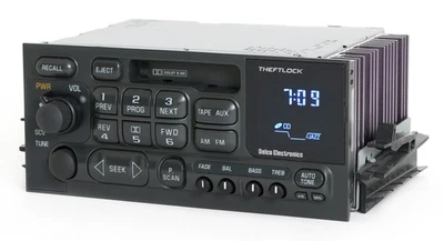 GMC Chevy 1995-2002 Truck Van GM Delco Radio AM FM Cassette Player Part 09354155 - Imagem 1 de 4