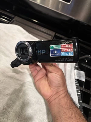 Sony Handycam HDR-CX380 Camcorder Built-In 16GB/USB Cable 🔥 TESTED - Image 1 of 4